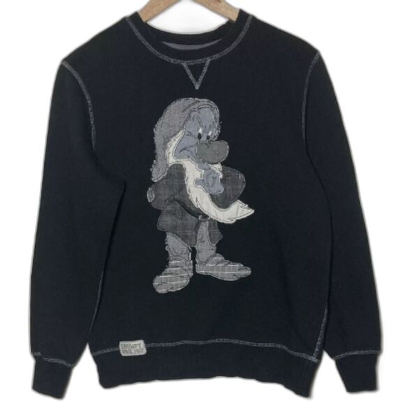 Disney Parks Grumpy Sweatshirt Snow White And 7 Dwarfs Size Small Vacation - Picture 3 of 3